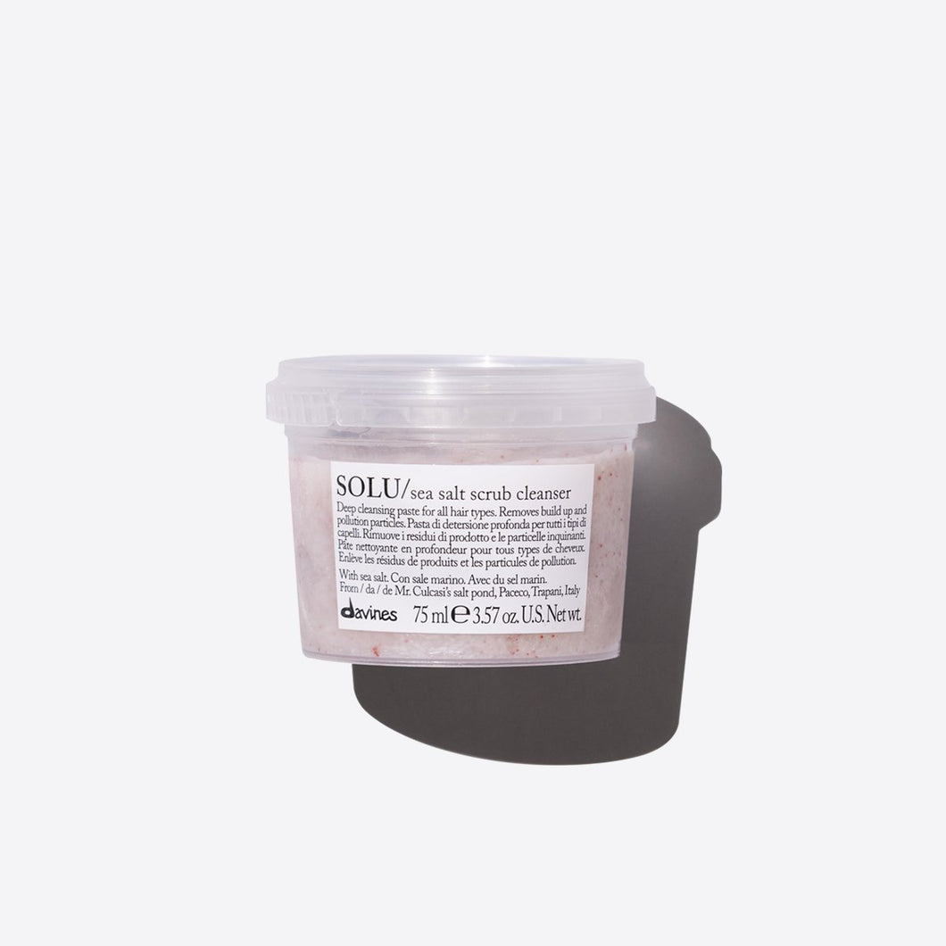 ESSENTIAL HAIRCARE SOLU Sea Salt Scrub Cleanser - Canvas Hai + Nail Salon
